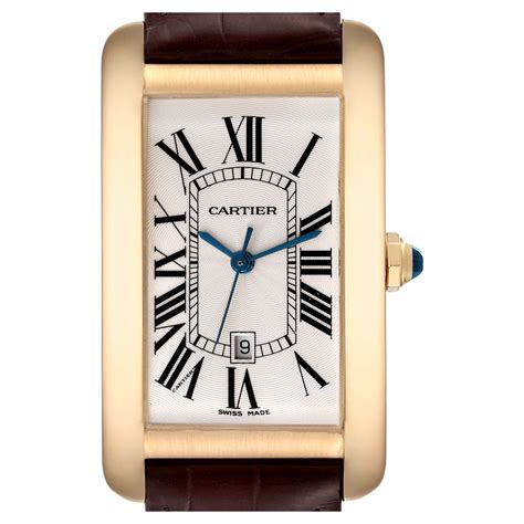 w2603156 Cartier Tank Americaine Mens Watch 